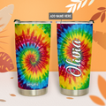 Hippie Tie Dye Tumbler KD2 HRX2511007 Stainless Steel Tumbler