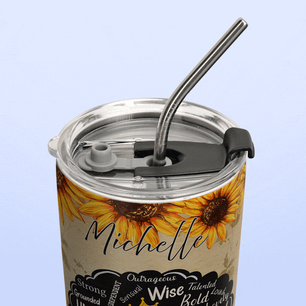 Black Women Faith PYR1211002 Stainless Steel Tumbler