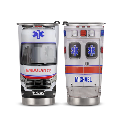 Ambulance Car ANRZ04113393BQ Stainless Steel Tumbler