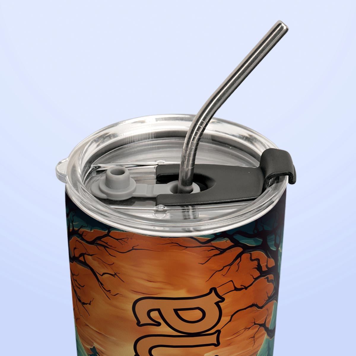 Autumn Halloween Horror House HTRZ31084784VP Stainless Steel Tumbler