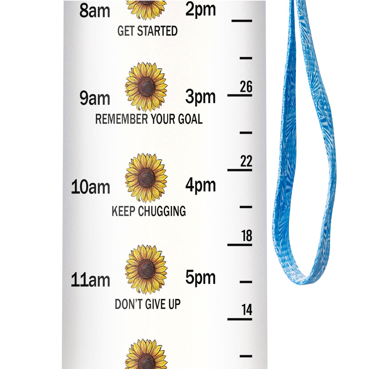 Black Woman She Is Strong Fierce Brave Full Of Fire HTRZ10087676WE Water Tracker Bottle
