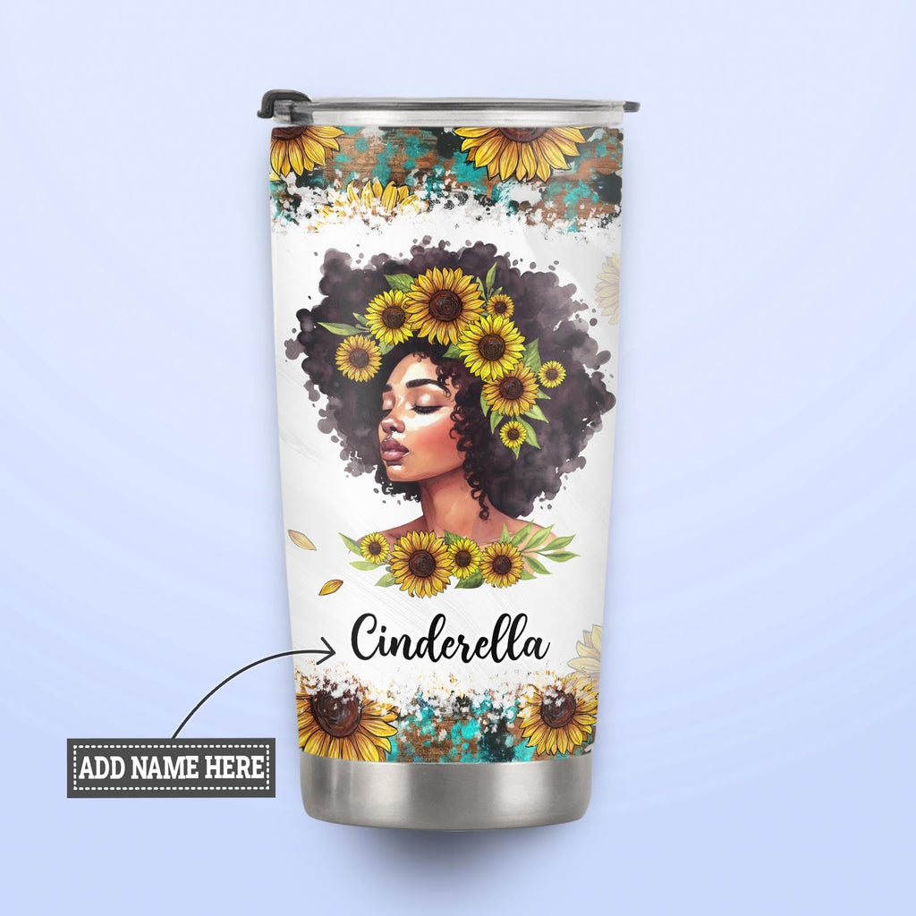 Black Woman She Is Strong Fierce Brave Full Of Fire NNRZ280623426 Stainless Steel Tumbler