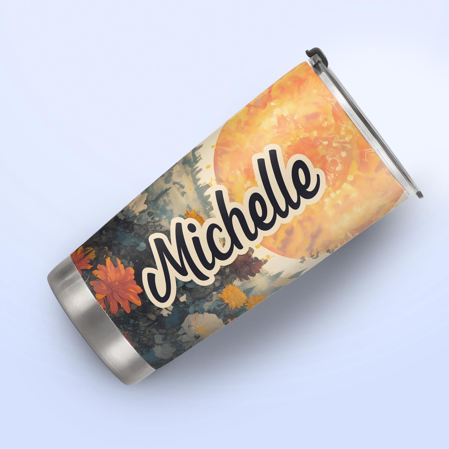 Black Woman HHRZ20092134UL Stainless Steel Tumbler