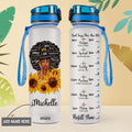 Black Women Faith HHRZ09081028ZN Water Tracker Bottle