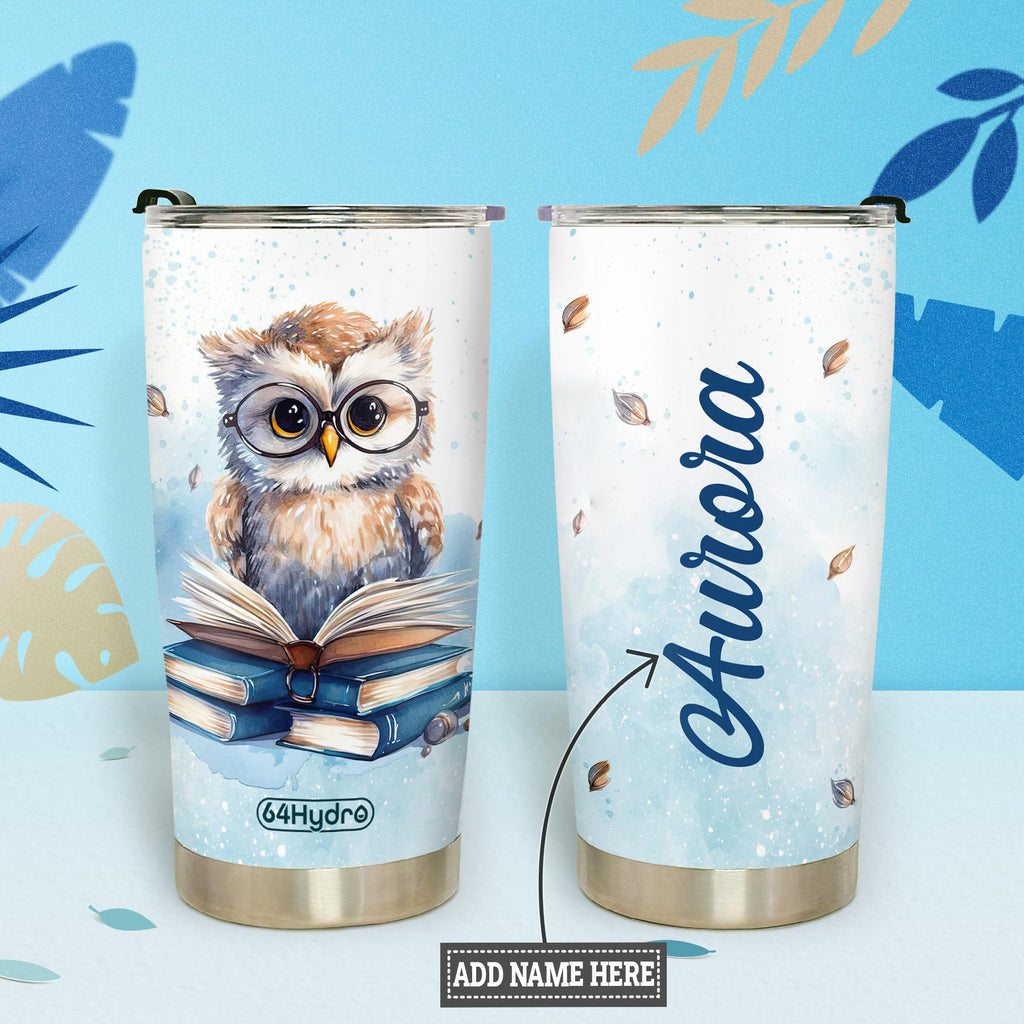 Book Owl HTRZ19092910CB Stainless Steel Tumbler