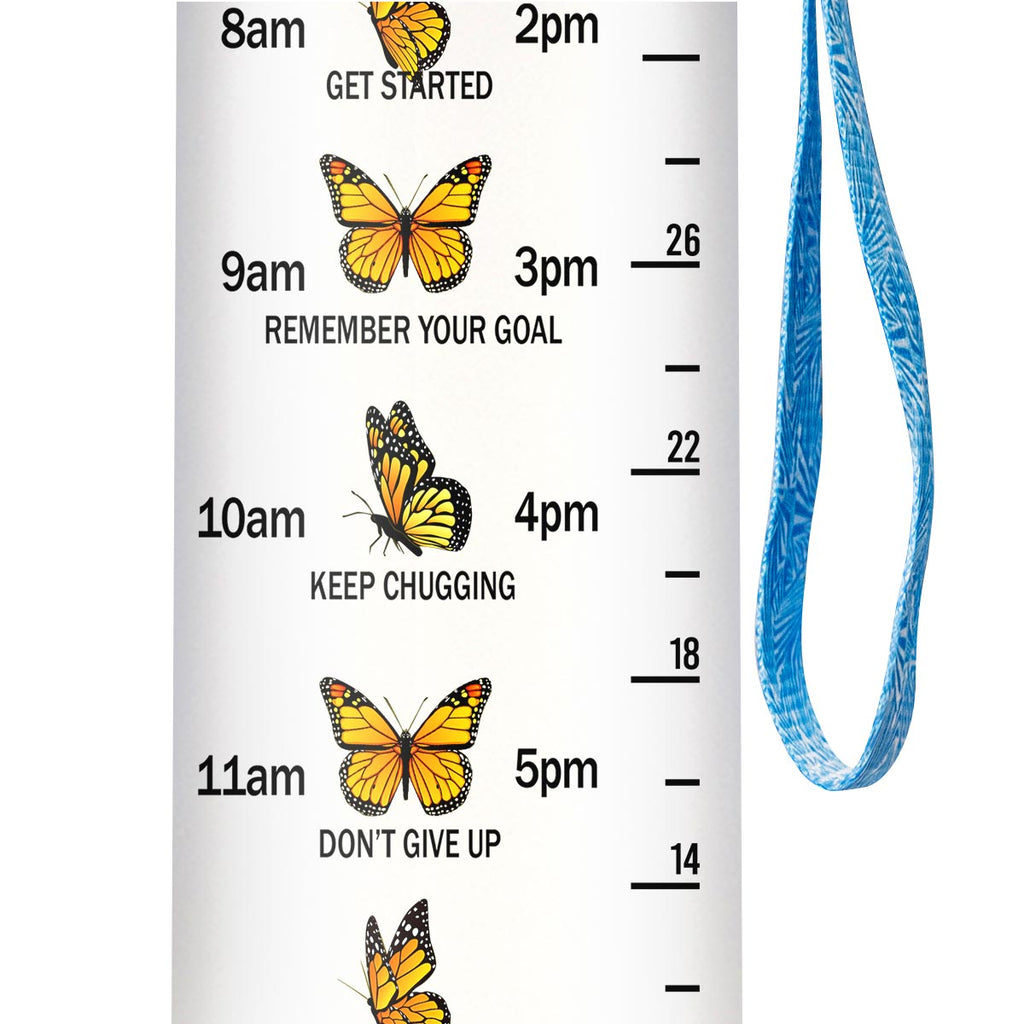 Butterfly Sunflower You Are My Sunshine HTRZ10085335JK Water Tracker Bottle