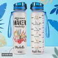 Difference Maker Teacher Life HHRZ26071454QN Water Tracker Bottle