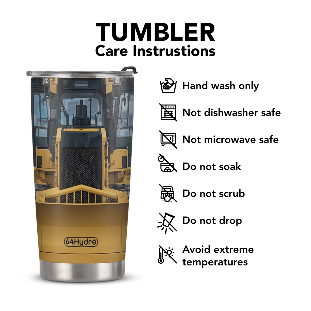 Dozer HHRZ21117652NA Stainless Steel Tumbler
