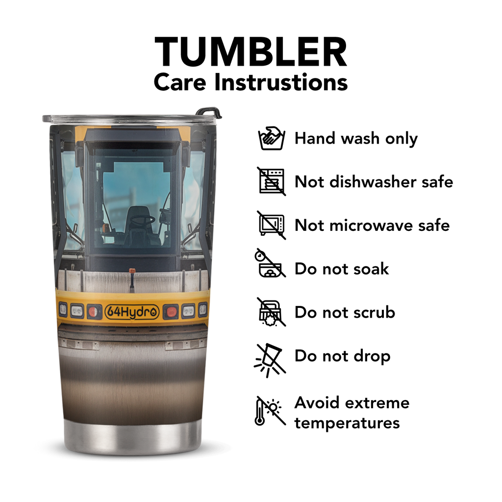 Drum Roller HHRZ21114103PC Stainless Steel Tumbler