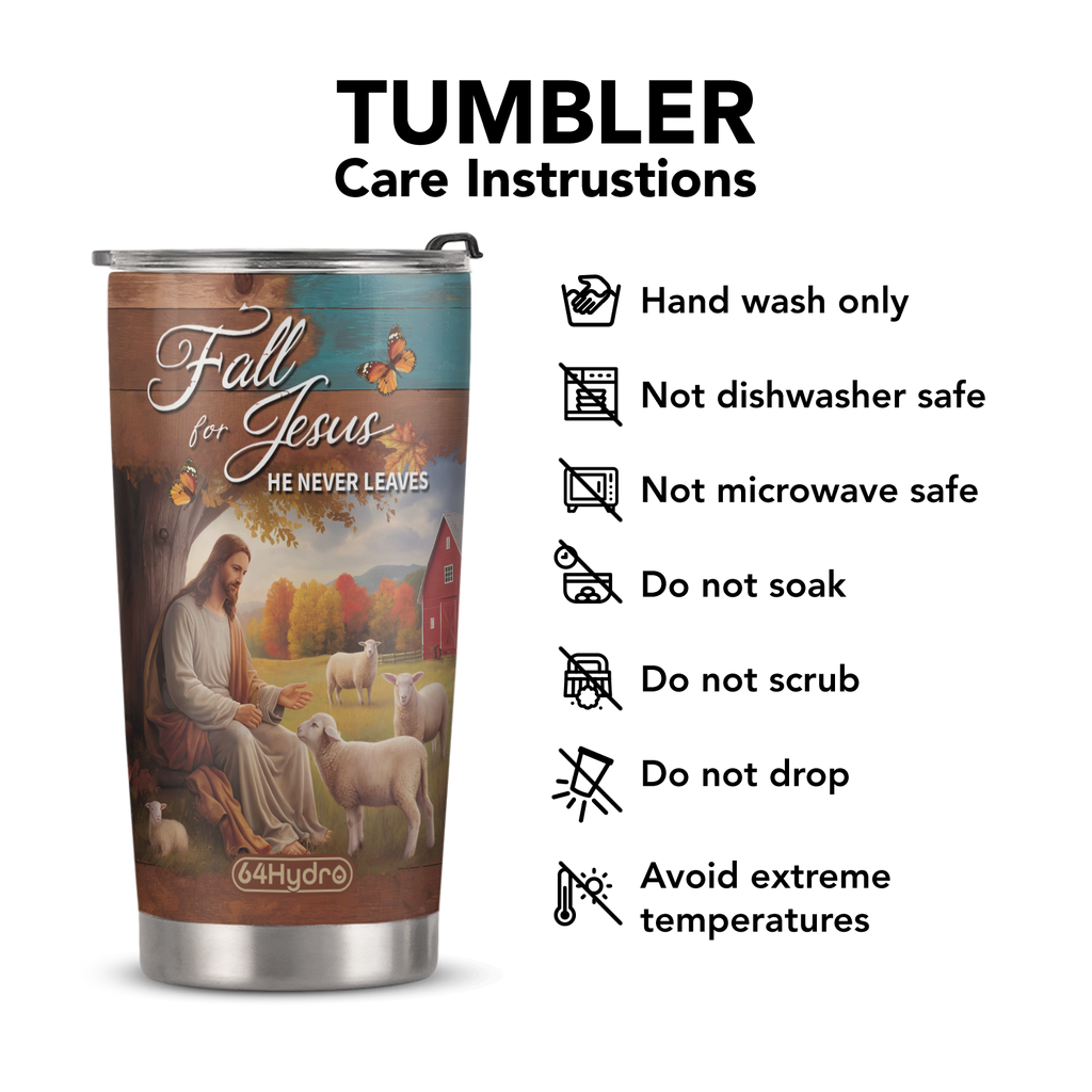 Fall For Jesus ANRZ04116151FD Stainless Steel Tumbler