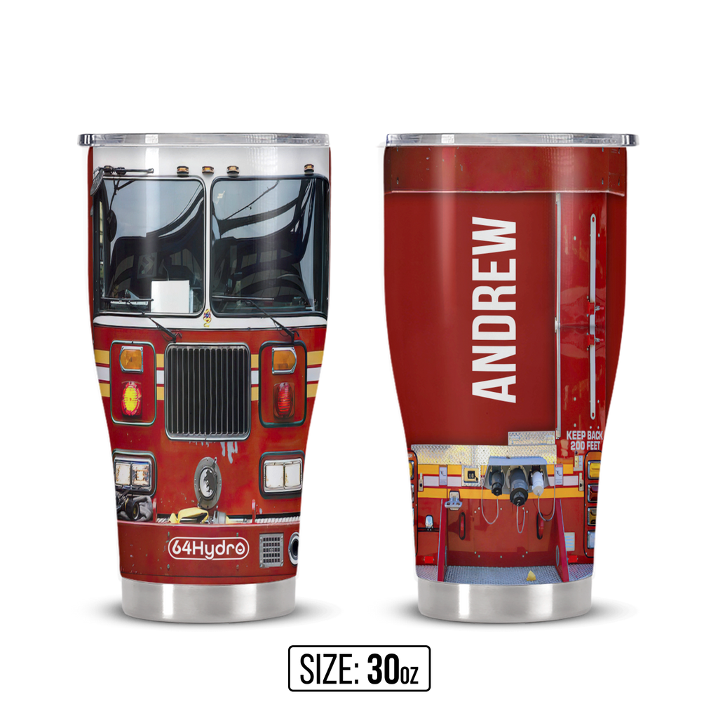 Firetruck Firefighter ANRZ04119241VP Stainless Steel Tumbler