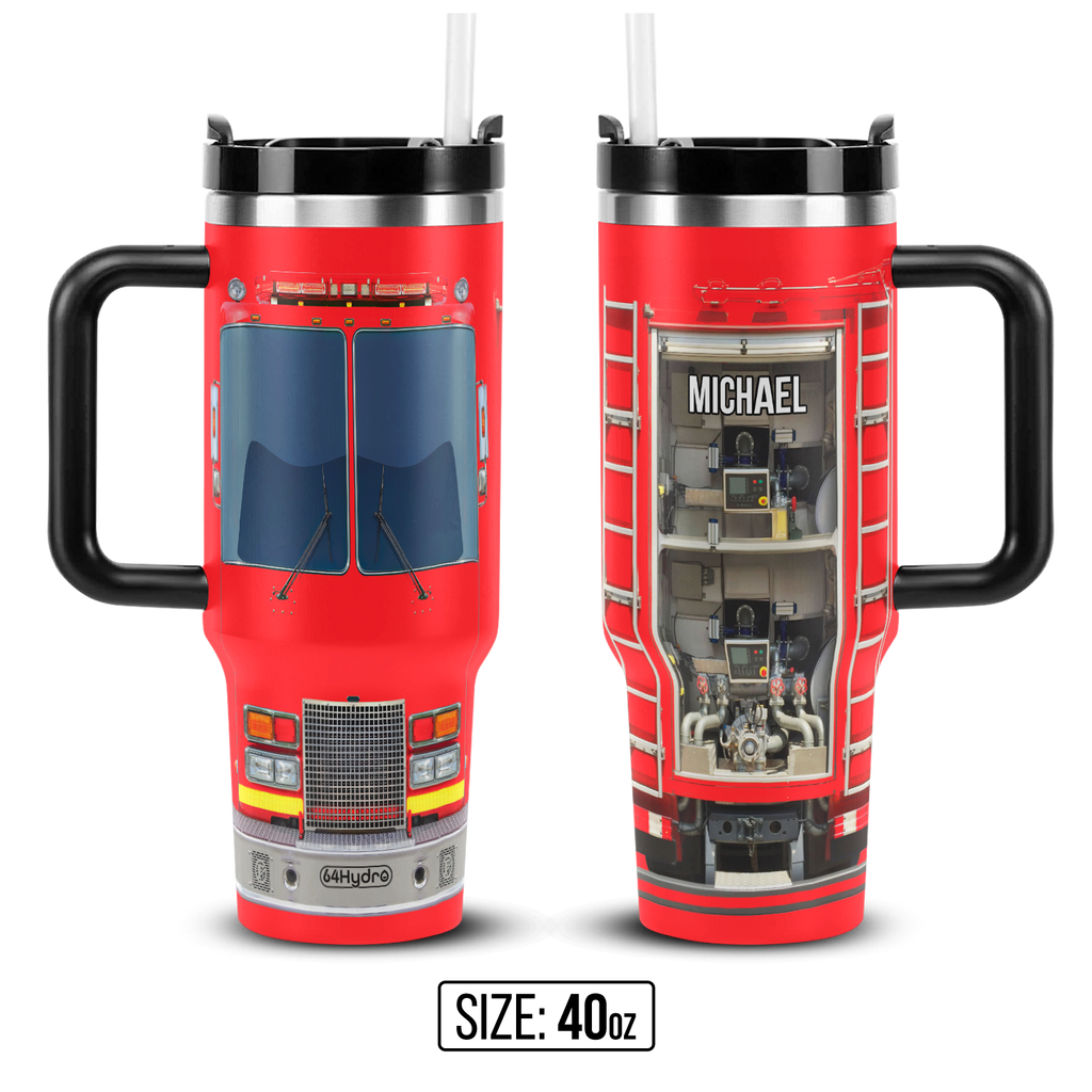 Firetruck ANRZ04117390HV Stainless Steel Tumbler
