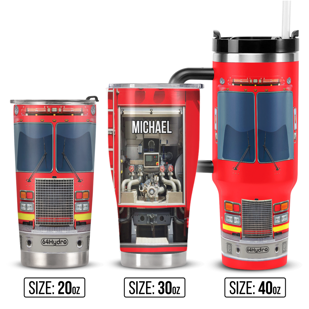 Firetruck ANRZ04117390HV Stainless Steel Tumbler