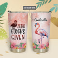 Flamingo Zero Flocks Given NNRZ280623146 Stainless Steel Tumbler