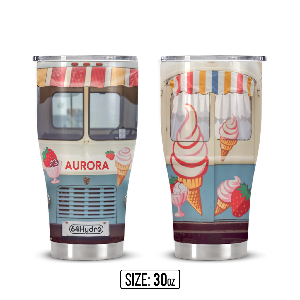 Ice Cream Car ANRZ04116610AF Stainless Steel Tumbler
