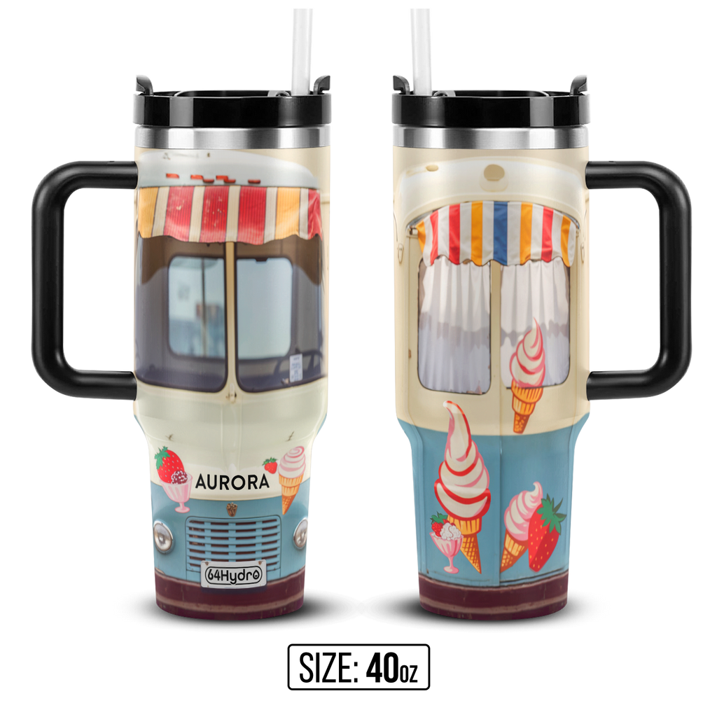 Ice Cream Car ANRZ04116610AF Stainless Steel Tumbler