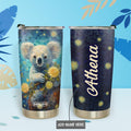 Koala Flower Star Night HTRZ18095472QK Stainless Steel Tumbler