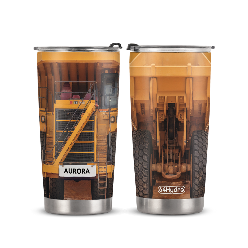 Large Dump Truck HHRZ21113511RQ Stainless Steel Tumbler
