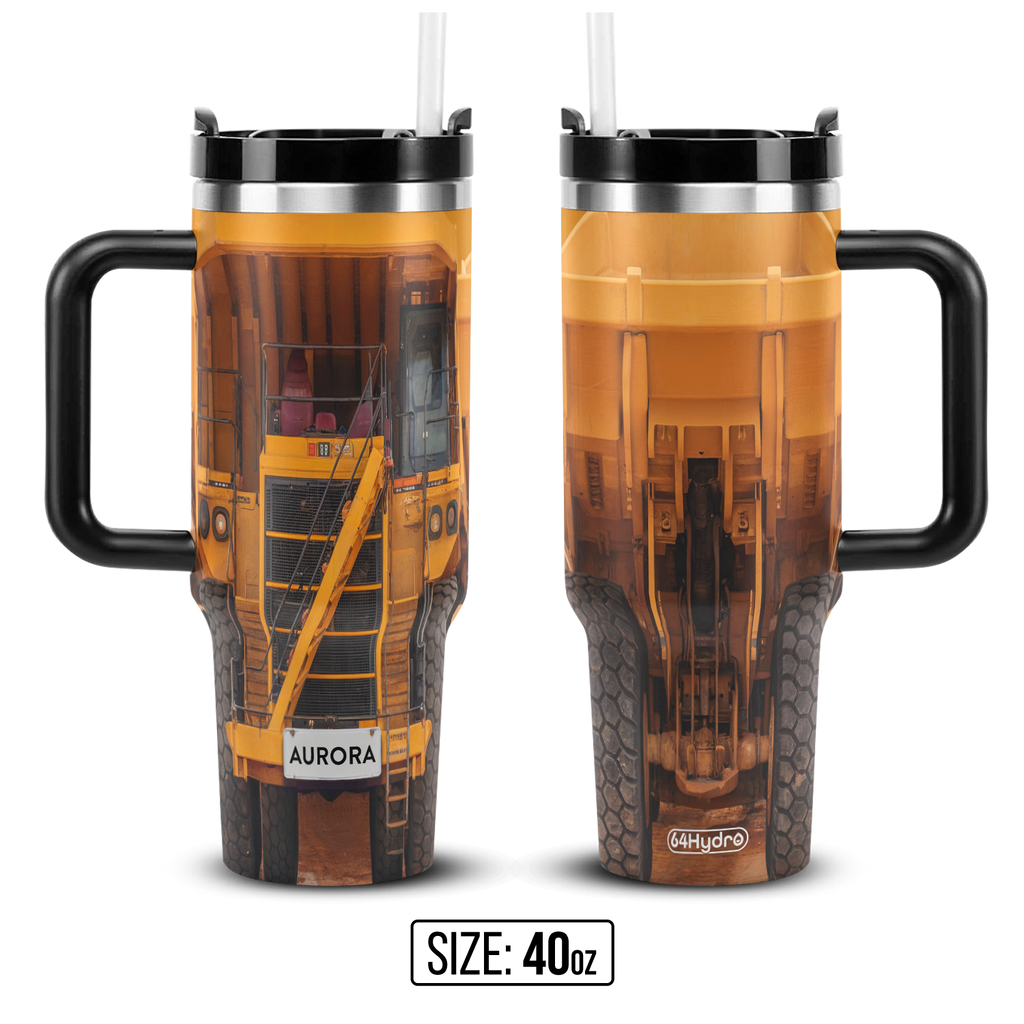 Large Dump Truck HHRZ21113511RQ Stainless Steel Tumbler