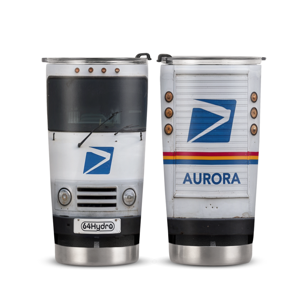Mail Truck HHRZ21110181JX Stainless Steel Tumbler