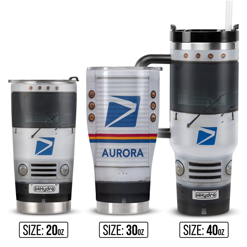 Mail Truck HHRZ21110181JX Stainless Steel Tumbler