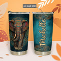 Mandala Tribal Elephant HHAY060723489 Stainless Steel Tumbler