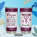 Nurse Because Badass Life Saver Is Not An Official Job Title NNRZ220623393 Stainless Steel Tumbler