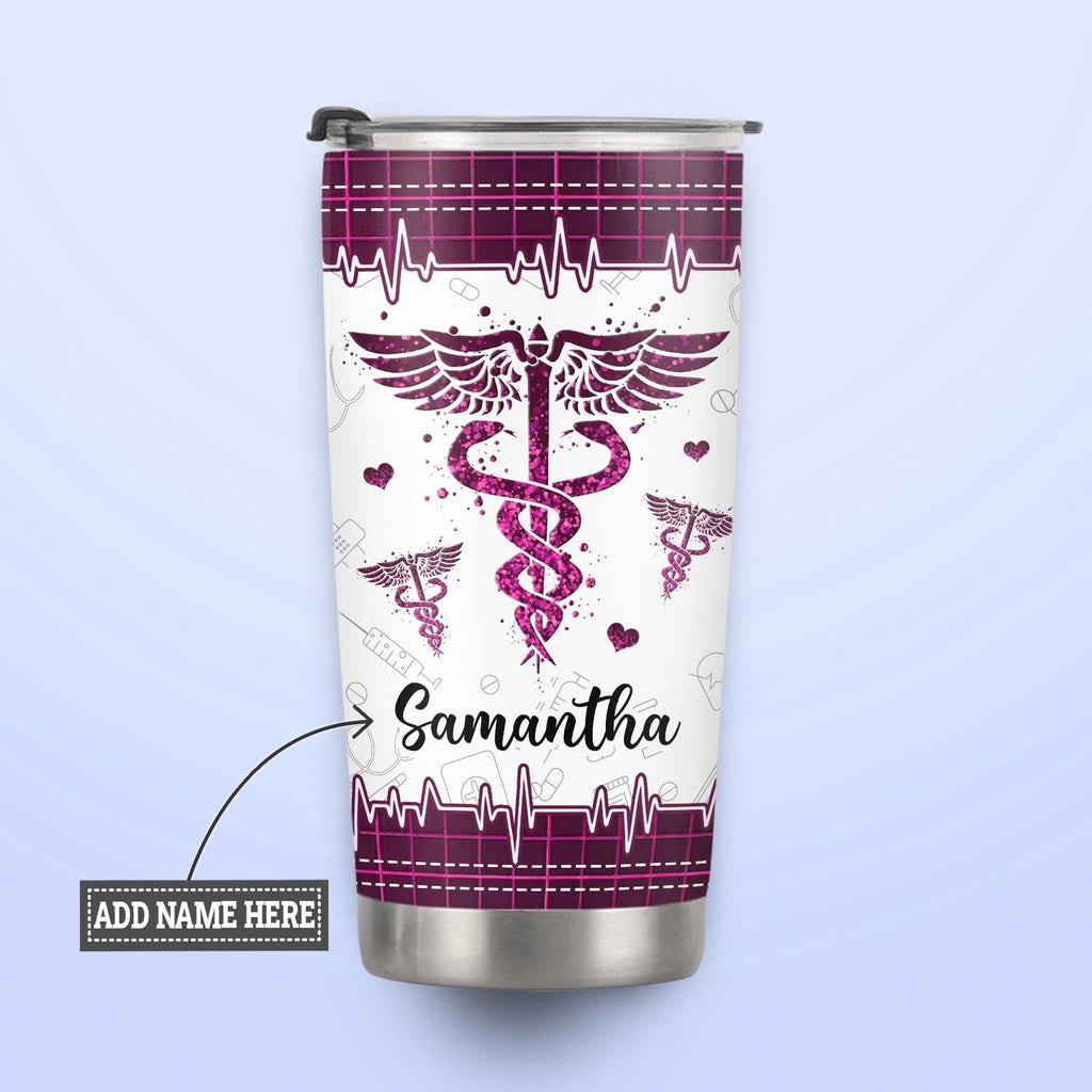 Nurse Because Badass Life Saver Is Not An Official Job Title NNRZ220623393 Stainless Steel Tumbler