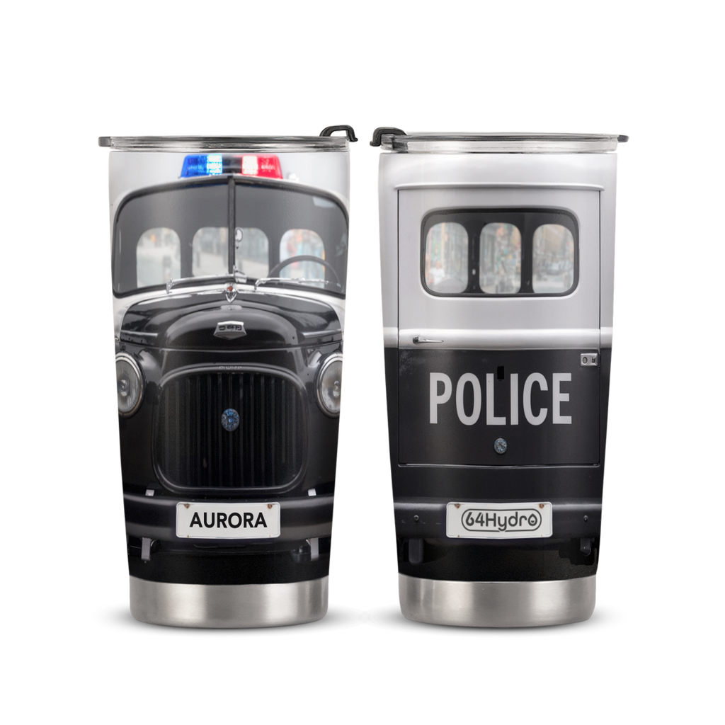 Police Transport ANRZ04116636WF Stainless Steel Tumbler