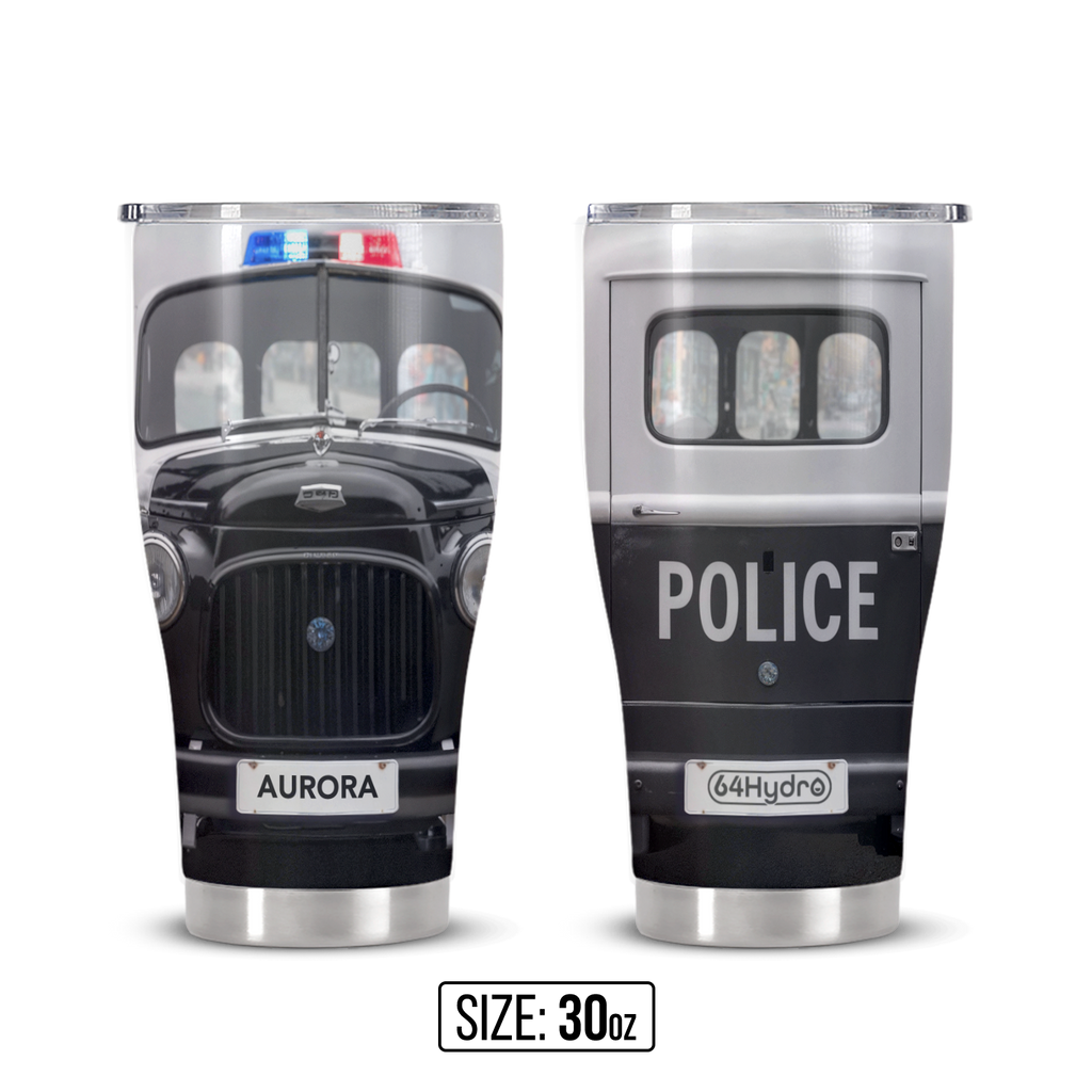 Police Transport ANRZ04116636WF Stainless Steel Tumbler