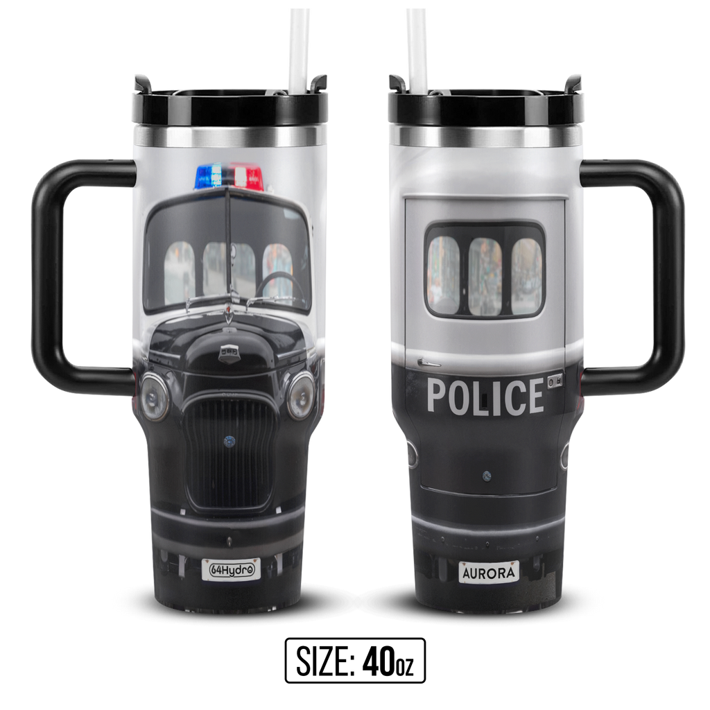 Police Transport ANRZ04116636WF Stainless Steel Tumbler
