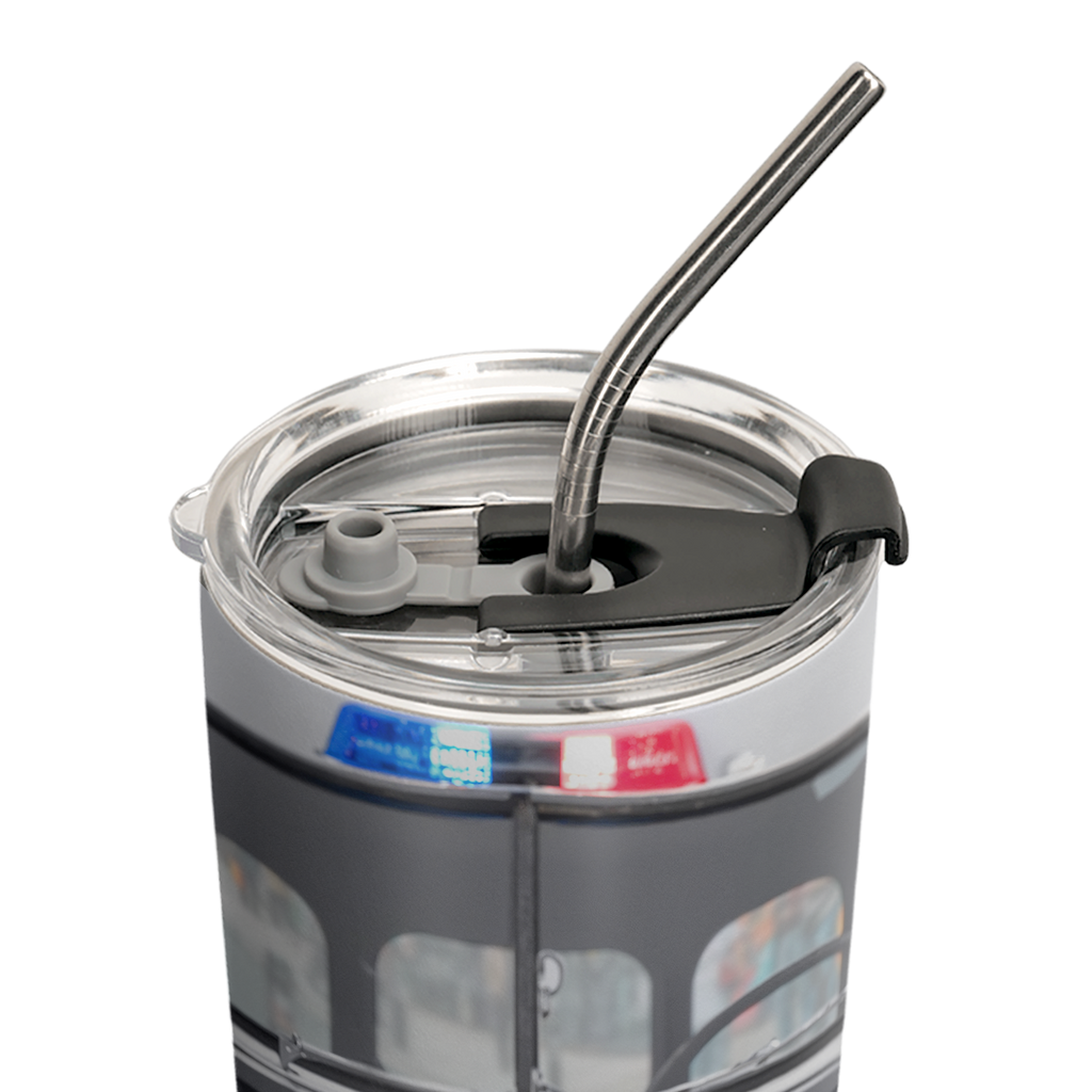 Police Transport ANRZ04116636WF Stainless Steel Tumbler