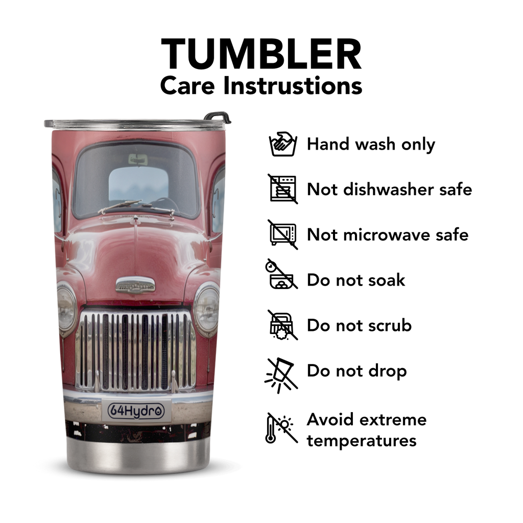 Red Truck ANRZ04115885BR Stainless Steel Tumbler