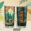 Retro Camping Tent HTRZ25096183VI Stainless Steel Tumbler