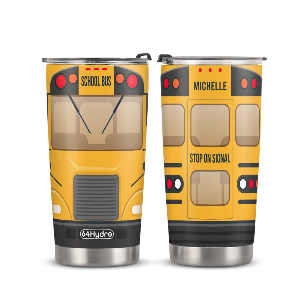 School Bus Kid ANRZ04113241FI Stainless Steel Tumbler