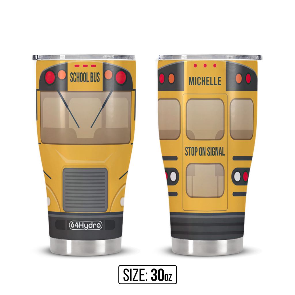 School Bus Kid ANRZ04113241FI Stainless Steel Tumbler