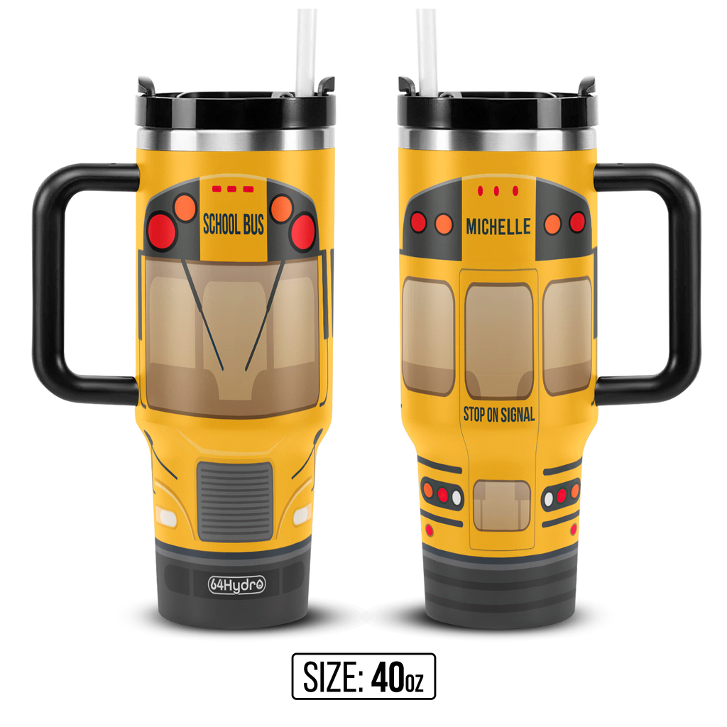 School Bus Kid ANRZ04113241FI Stainless Steel Tumbler
