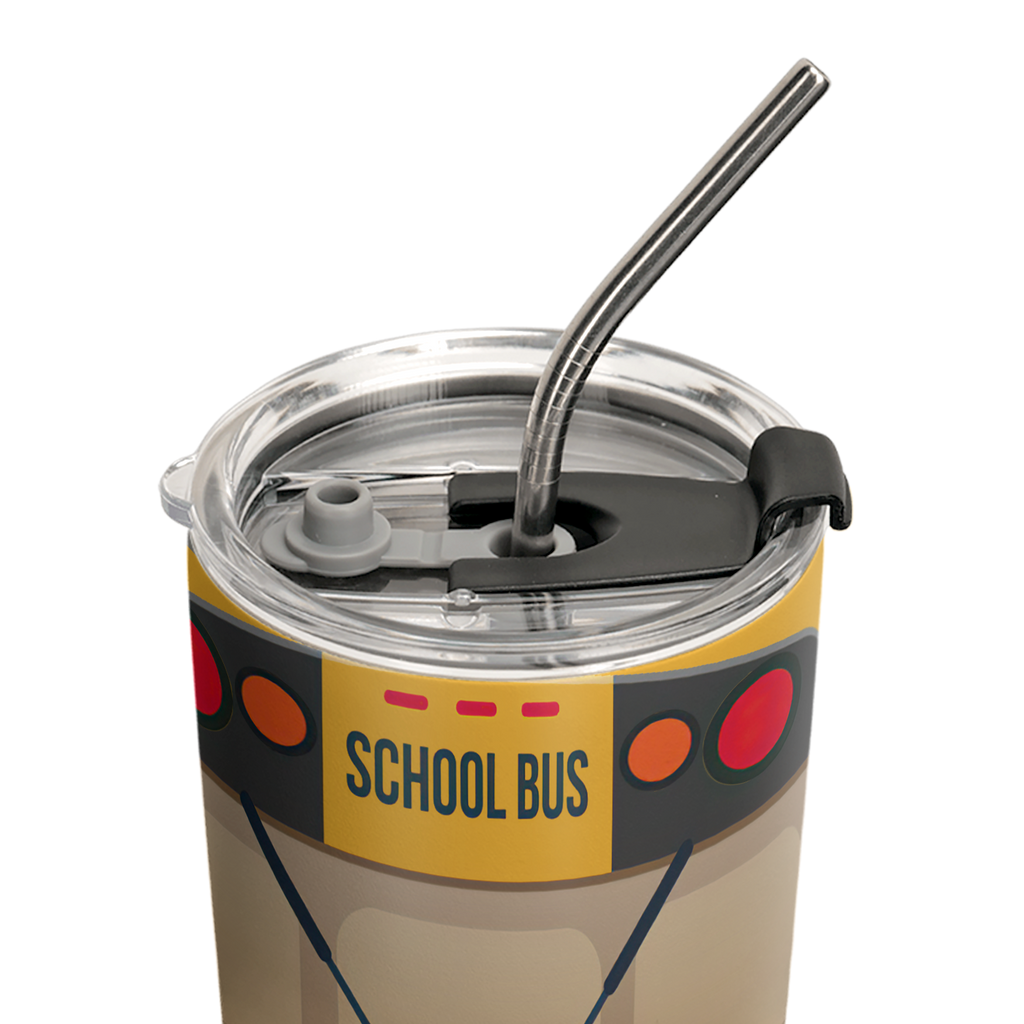 School Bus Kid ANRZ04113241FI Stainless Steel Tumbler