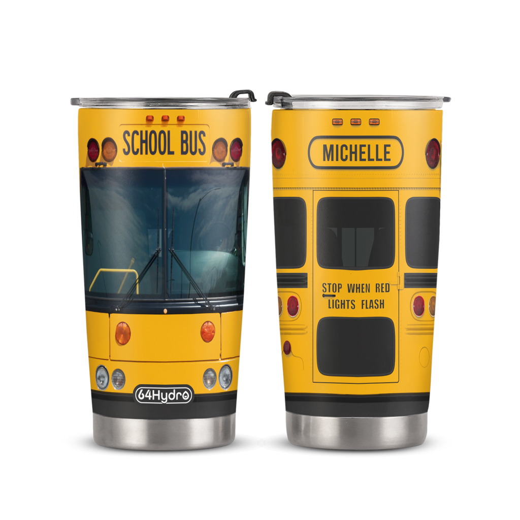 School Bus Lover ANRZ04114036KG Stainless Steel Tumbler