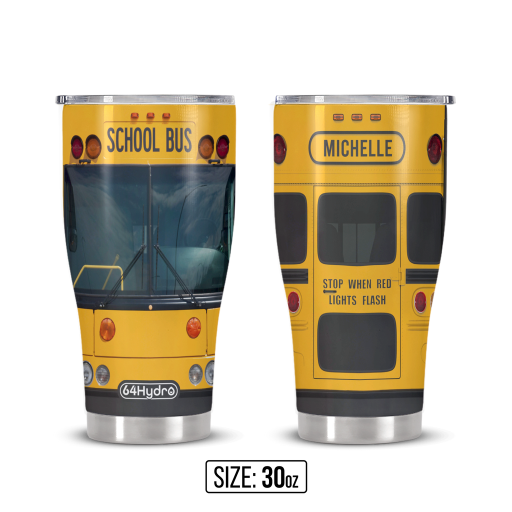 School Bus Lover ANRZ04114036KG Stainless Steel Tumbler