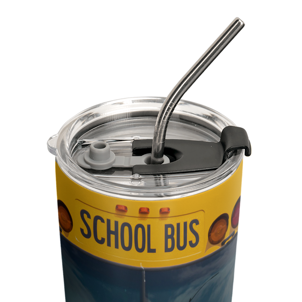 School Bus Lover ANRZ04114036KG Stainless Steel Tumbler