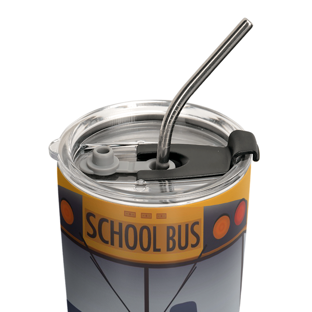 School Bus ANRZ04115289AE Stainless Steel Tumbler