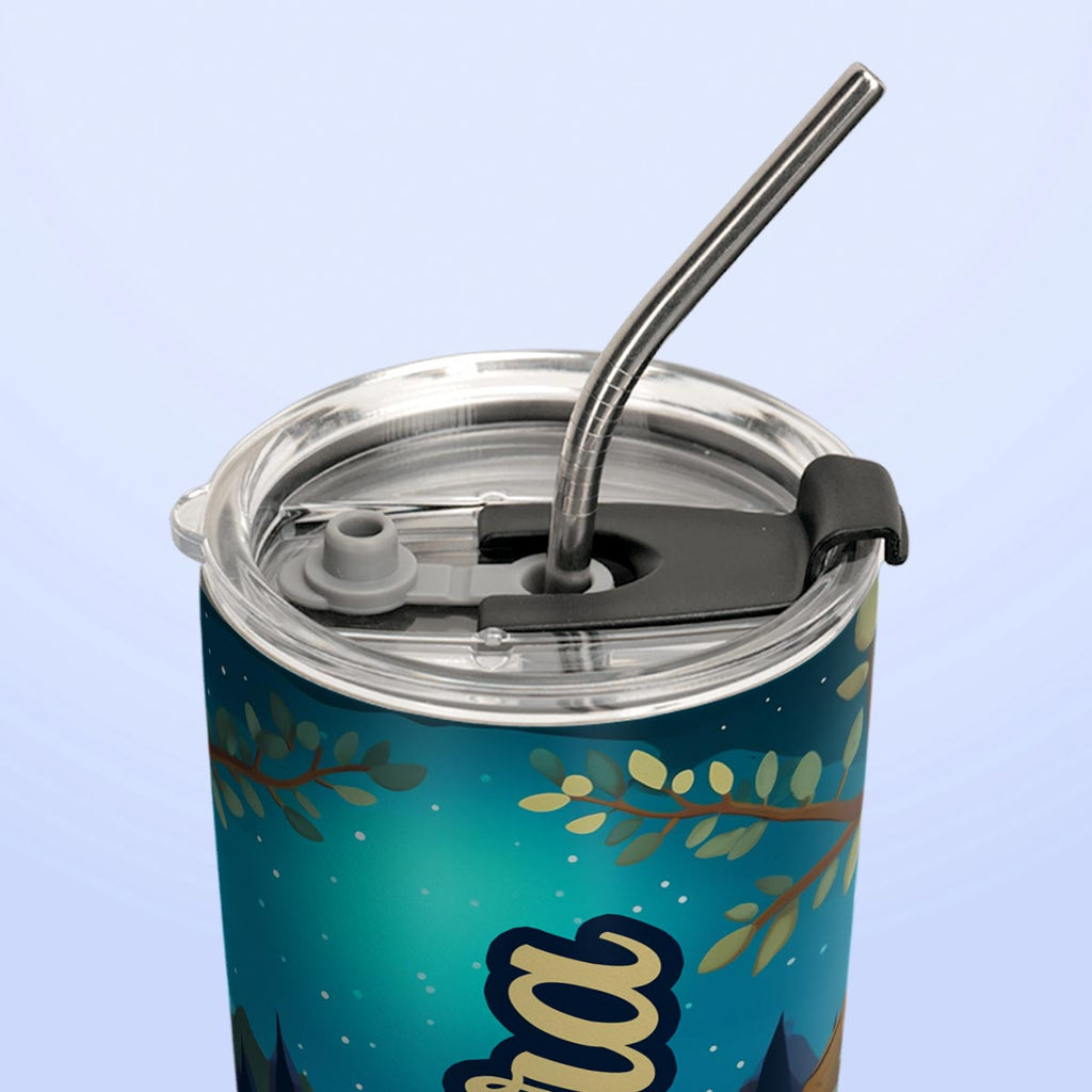 Sloth Sleeping HTRZ18098624AA Stainless Steel Tumbler