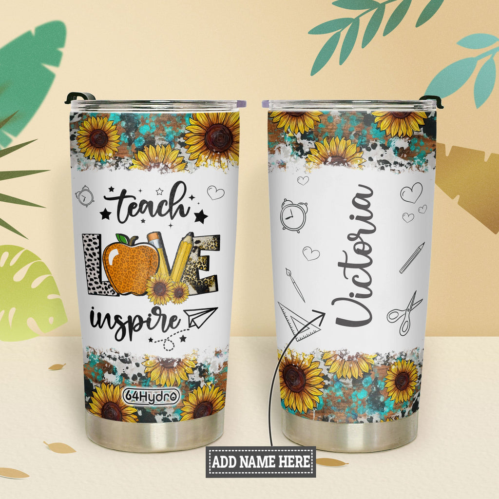 Teach Love Inspire HTRZ26079292PA Stainless Steel Tumbler