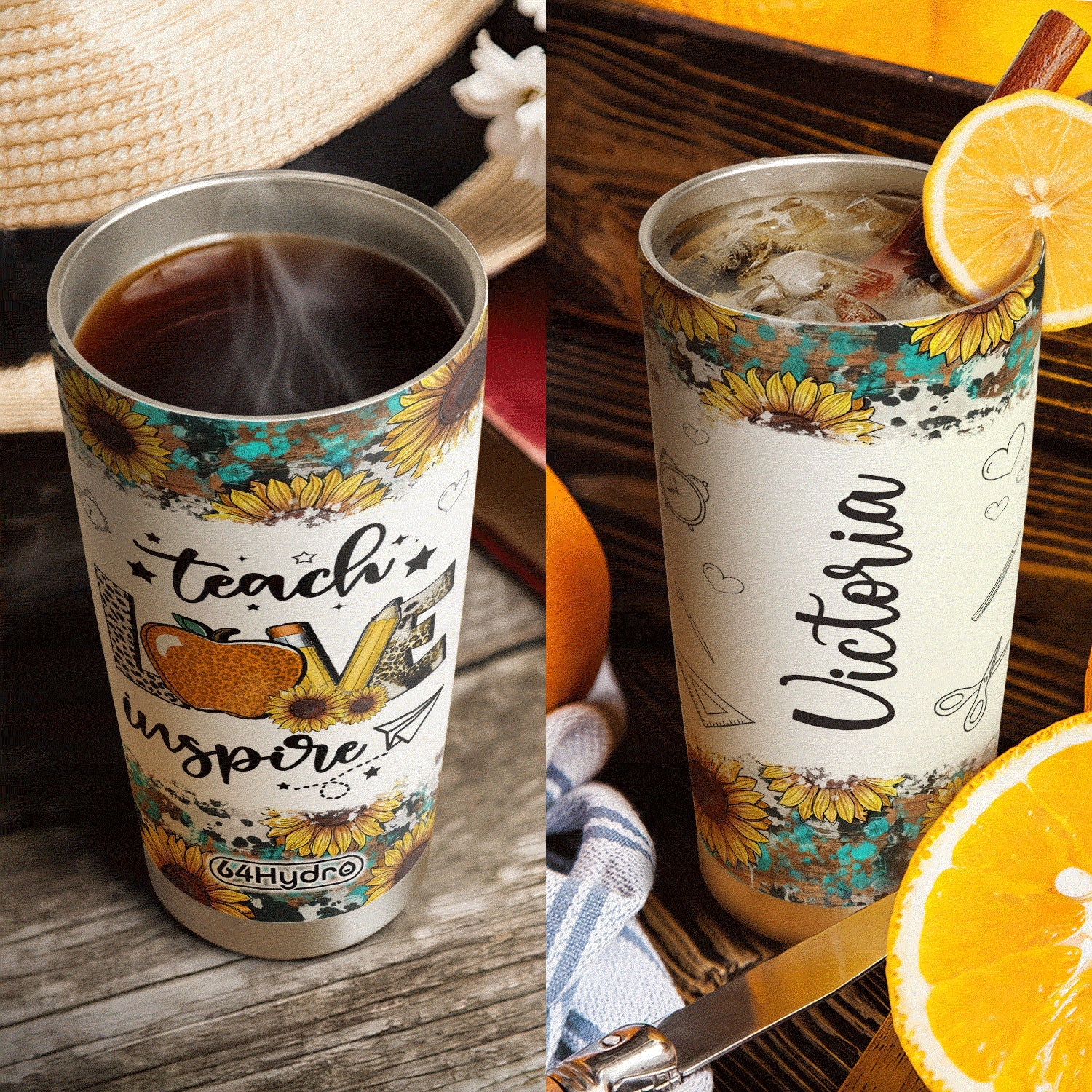 Teach Love Inspire HTRZ26079292PA Stainless Steel Tumbler