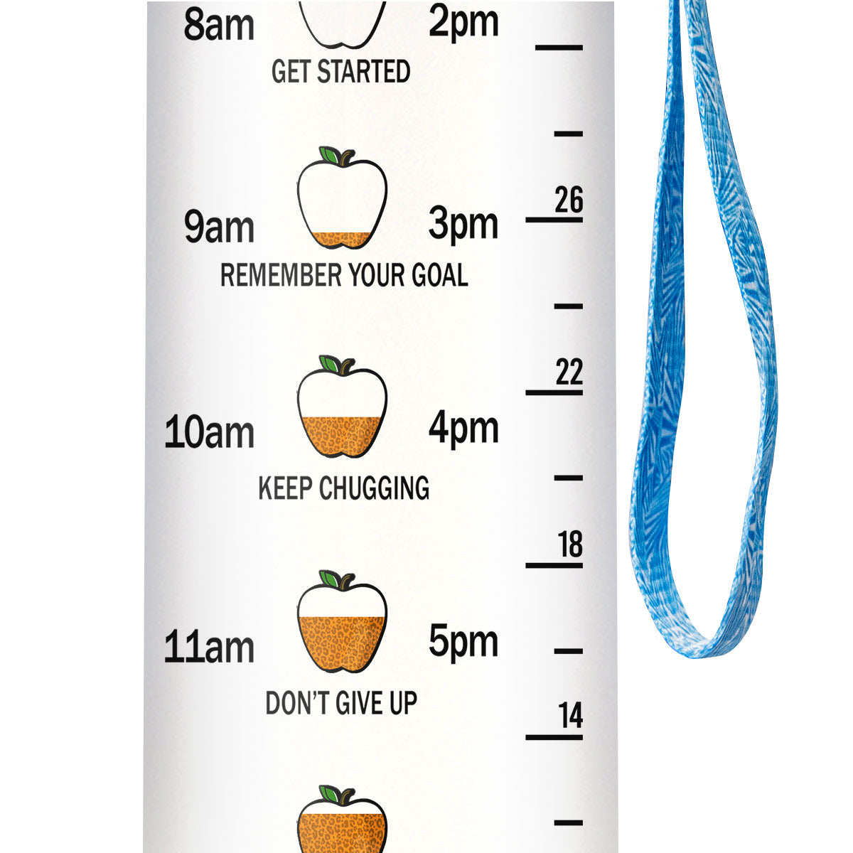 Teach Love Inspire HHRZ26072951XM Water Tracker Bottle