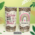 Teaching Is A Work Of Heart NNRZ220623925 Stainless Steel Tumbler