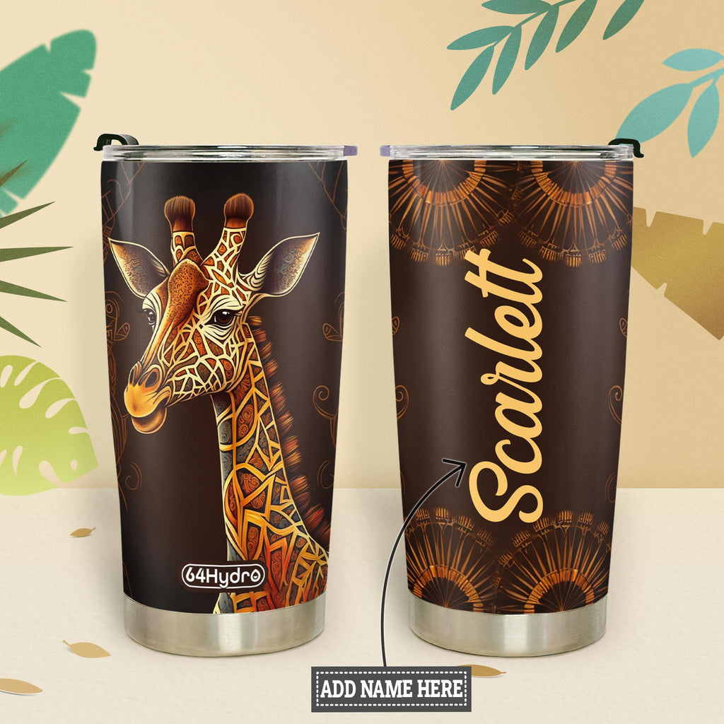 Trible Giraffe HTRZ14095692GB Stainless Steel Tumbler