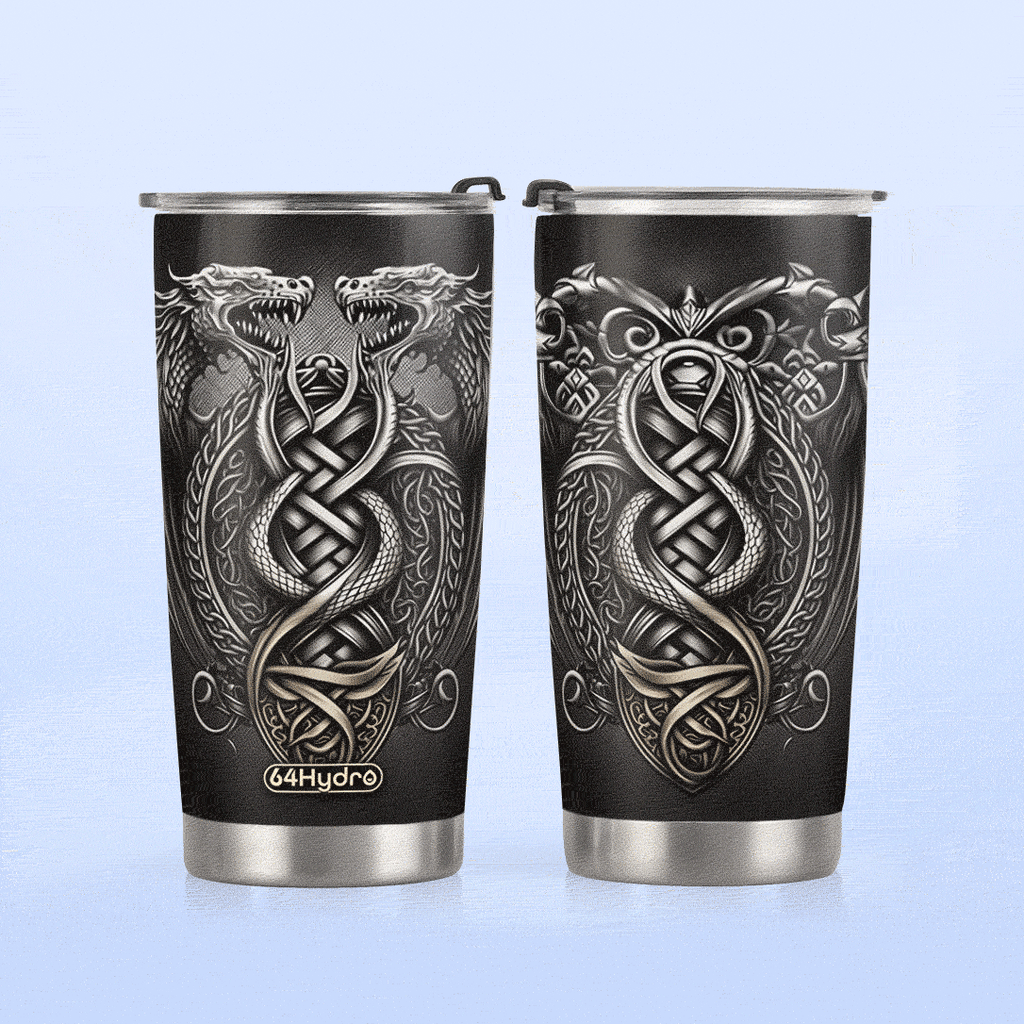 Viking Winged Dragon HHAY060723909 Stainless Steel Tumbler