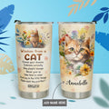 Wisdom From A Cat NNRZ030723939 Stainless Steel Tumbler